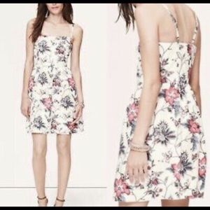 Ann Taylor LOFT dress NEVER WORN! Floral Linen